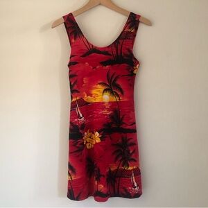 Vintage 90s Hawaiian Dress